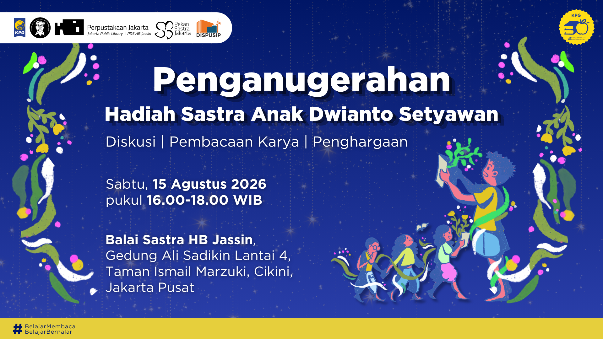 Pertanggungjawaban Juri Hadiah Sastra Anak Dwianto Setyawan
